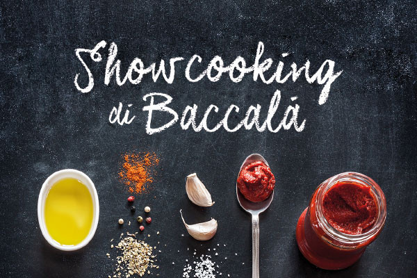 Auchan showcooking baccala tagliapietra stocco facile