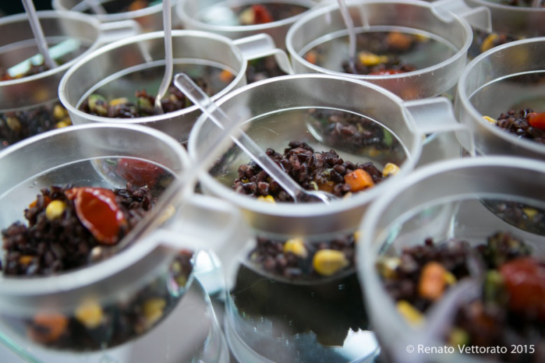 Insalata di Riso Venere e Baccalà